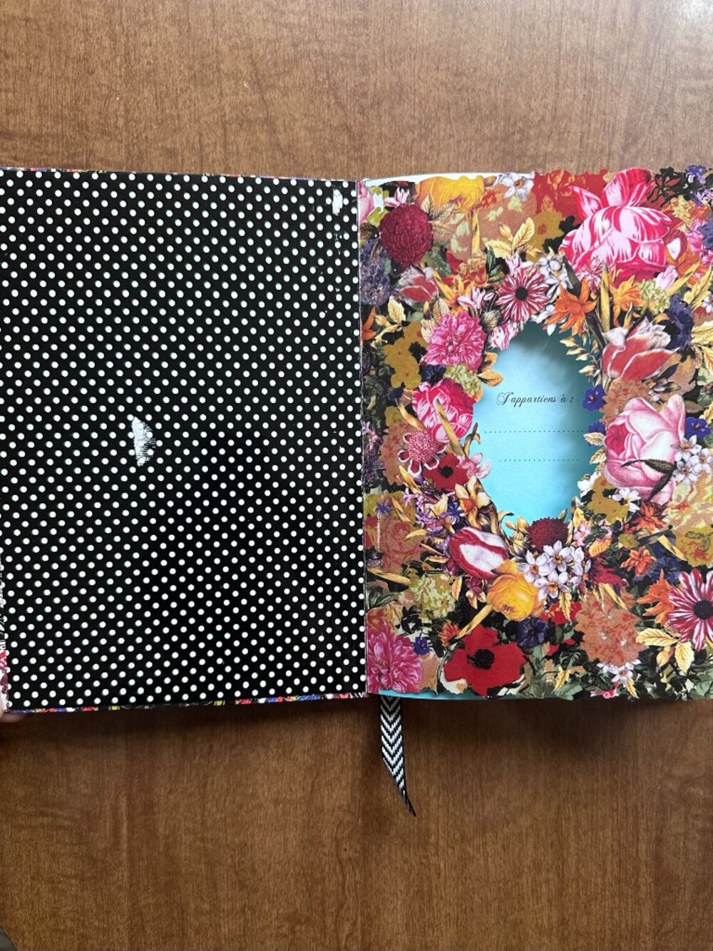 Christian Lacroix A5 Layflat Notebook Wide Ruled Journal - Picture 4 of 5